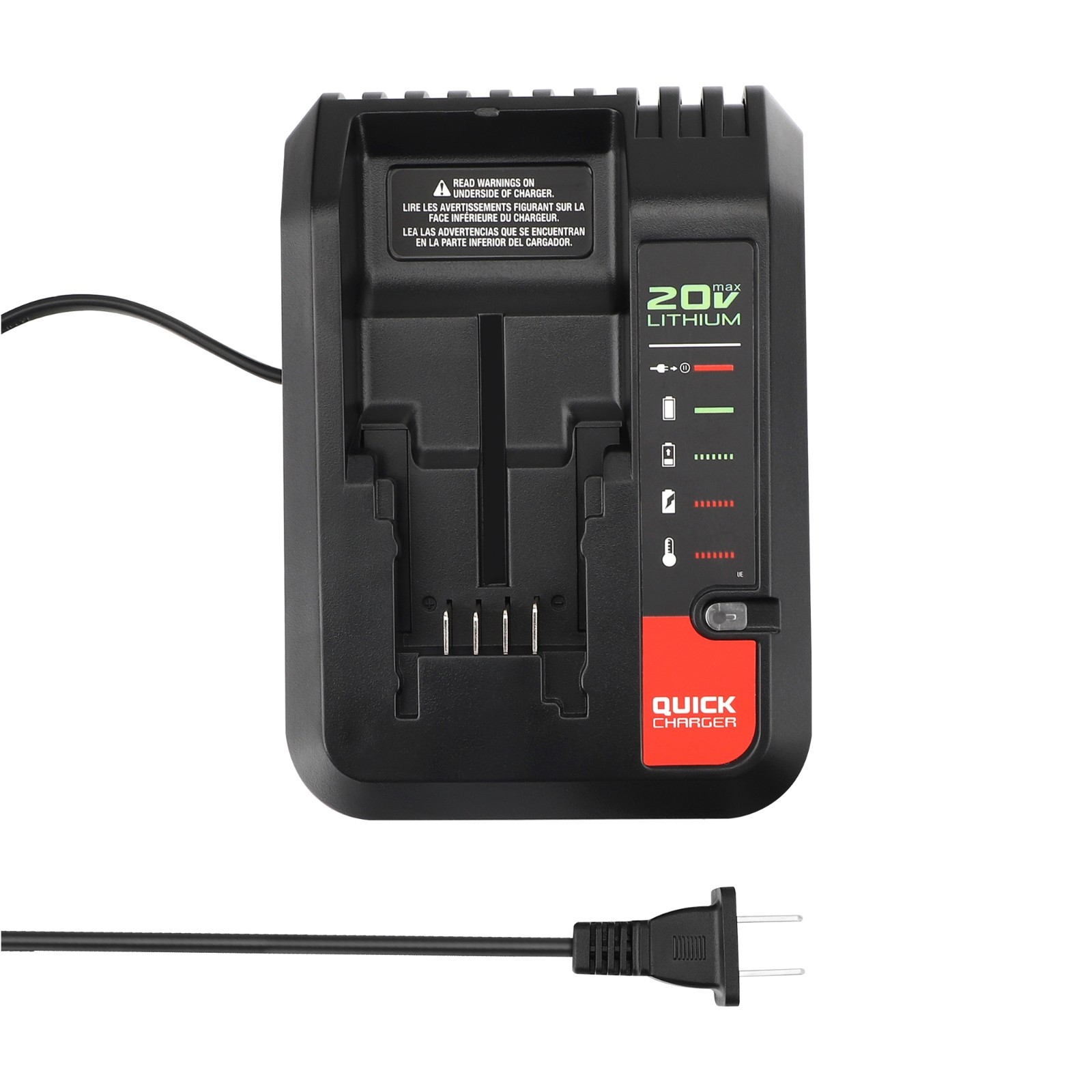Quick Charger For Porter Cable ALL 20-Volt MAX Lithium-Ion Battery