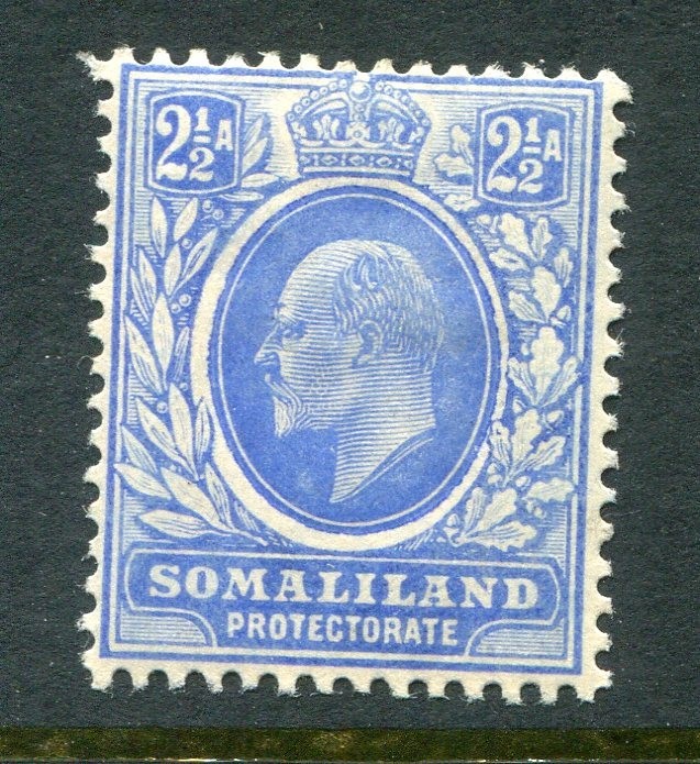 Somaliland #30 Edward VII 2 1/2 A. [Mint Hinged]