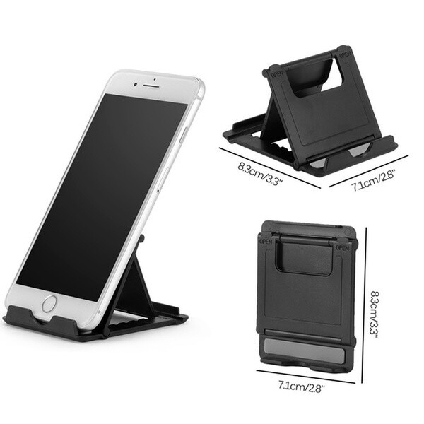 2-Pack NEW Phone Holder Foldable Desk Stand Multi-Angle Mount For iPhone Samsung