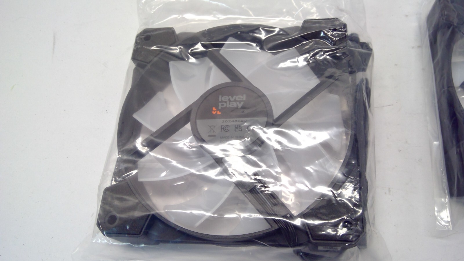 Lot of 3 CyberPower PC Genuine Desktop CPU Cooling Fan Level Play DC 12V