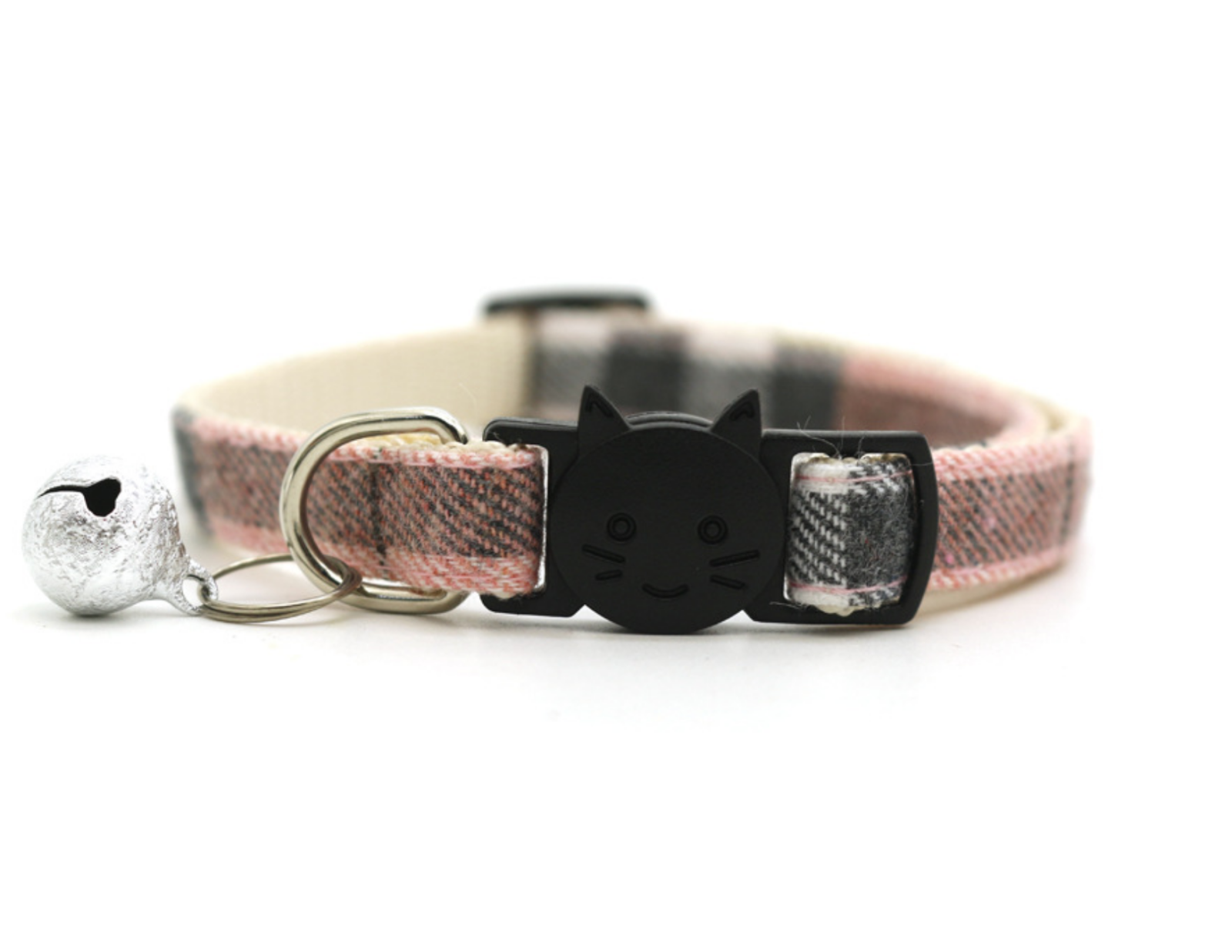 Breakaway Nylon Cat Safety Collar with Bell for Cat Kitten adjustable