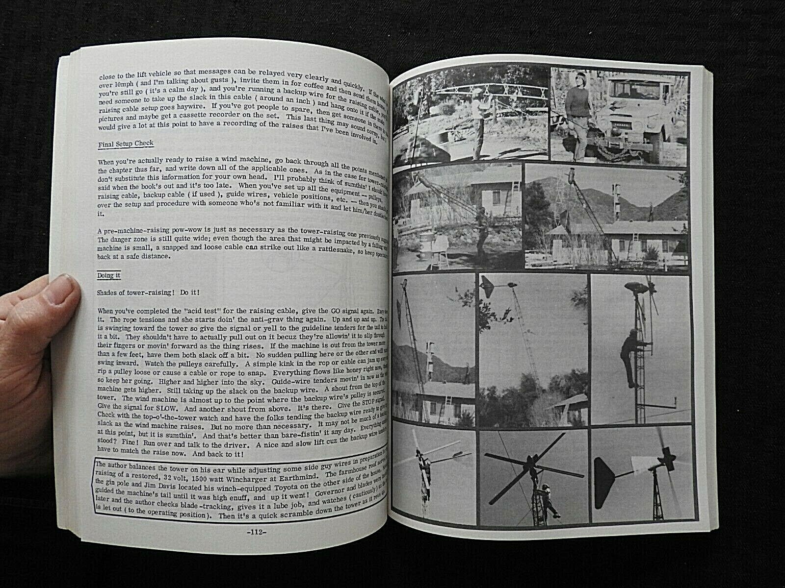 WIND FARM HOMEBUILT WIND GENERATED ELECTRICITY HANDBOOK By Michael Hackleman