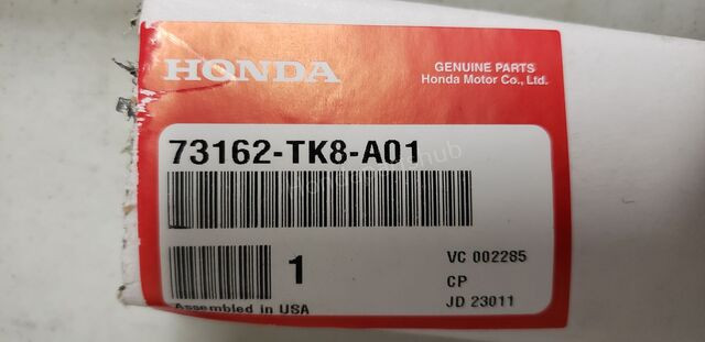 11-17 Honda Odyssey Left (Driver) Front Windshield Side Garnish (73162-TK8-A01)