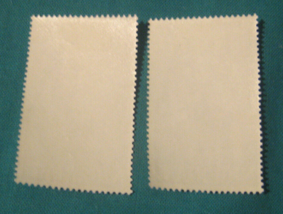 1964 Nigeria-Nubian Monuments Preservation-Mint Hinged Singles-Lot of 2