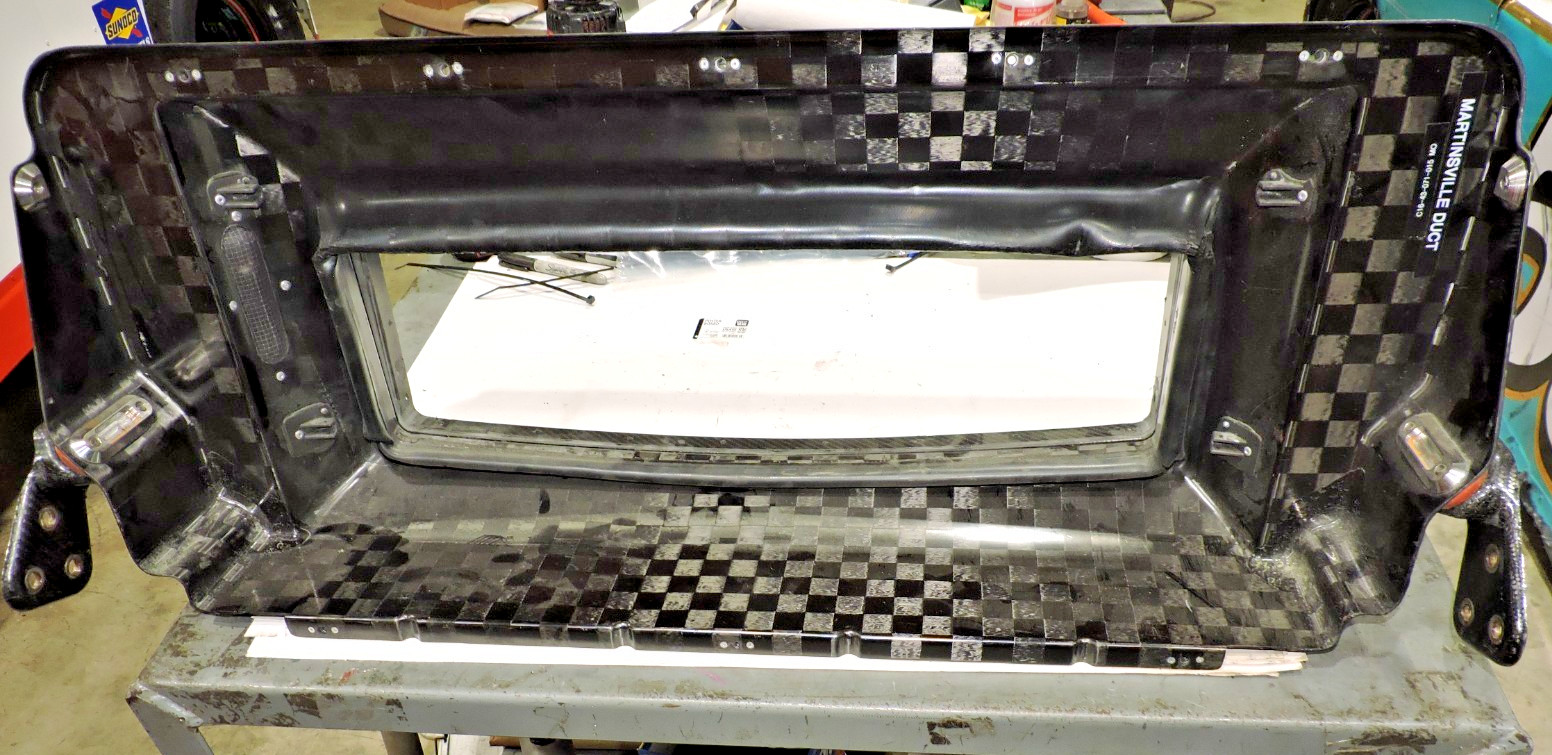 Fibreworks Radiator cradle & flex ducting 14" x 30" complete Nascar late model