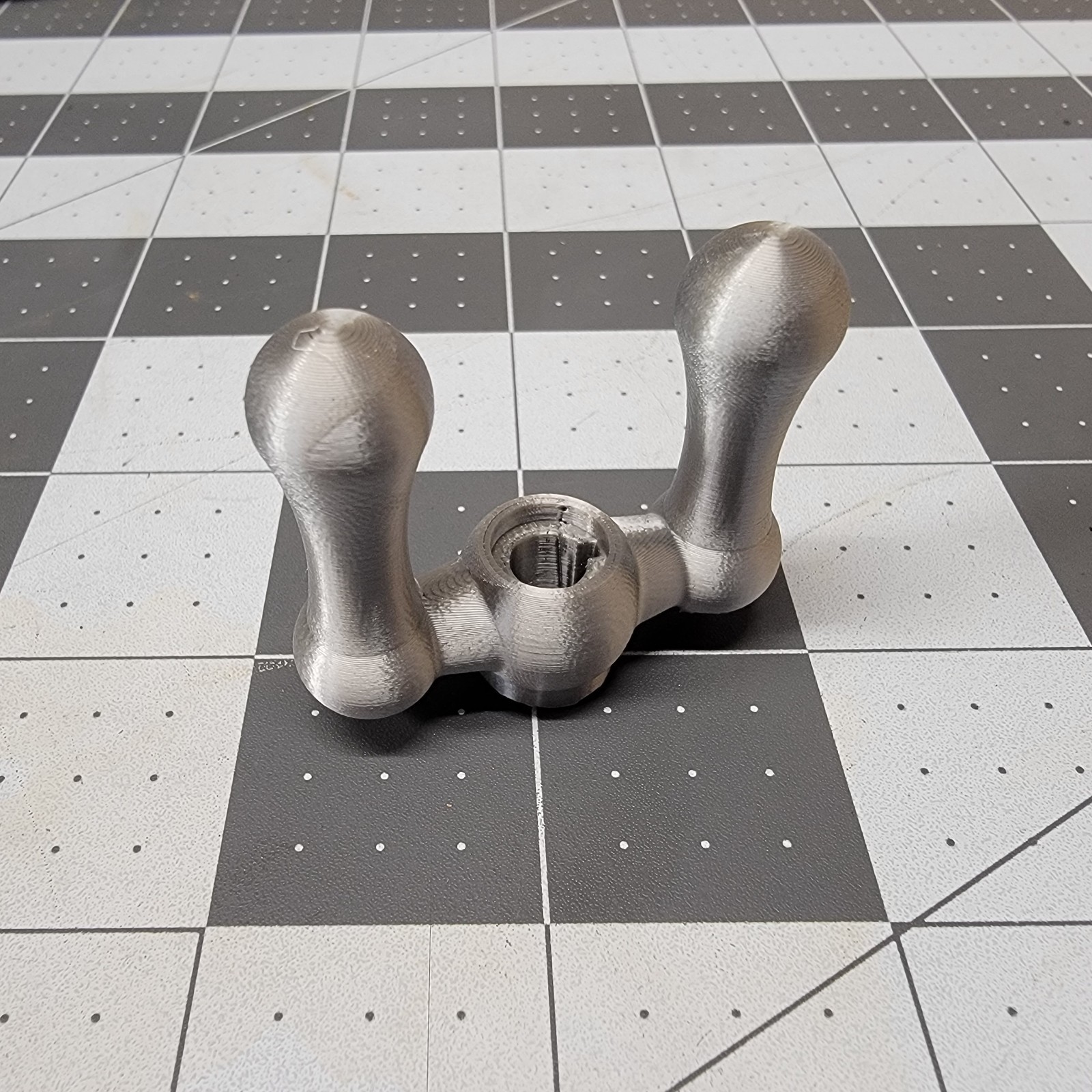 Atlas Craftsman 618 6" Lathe Compound Slide Crank, Thumb Hand Wheel