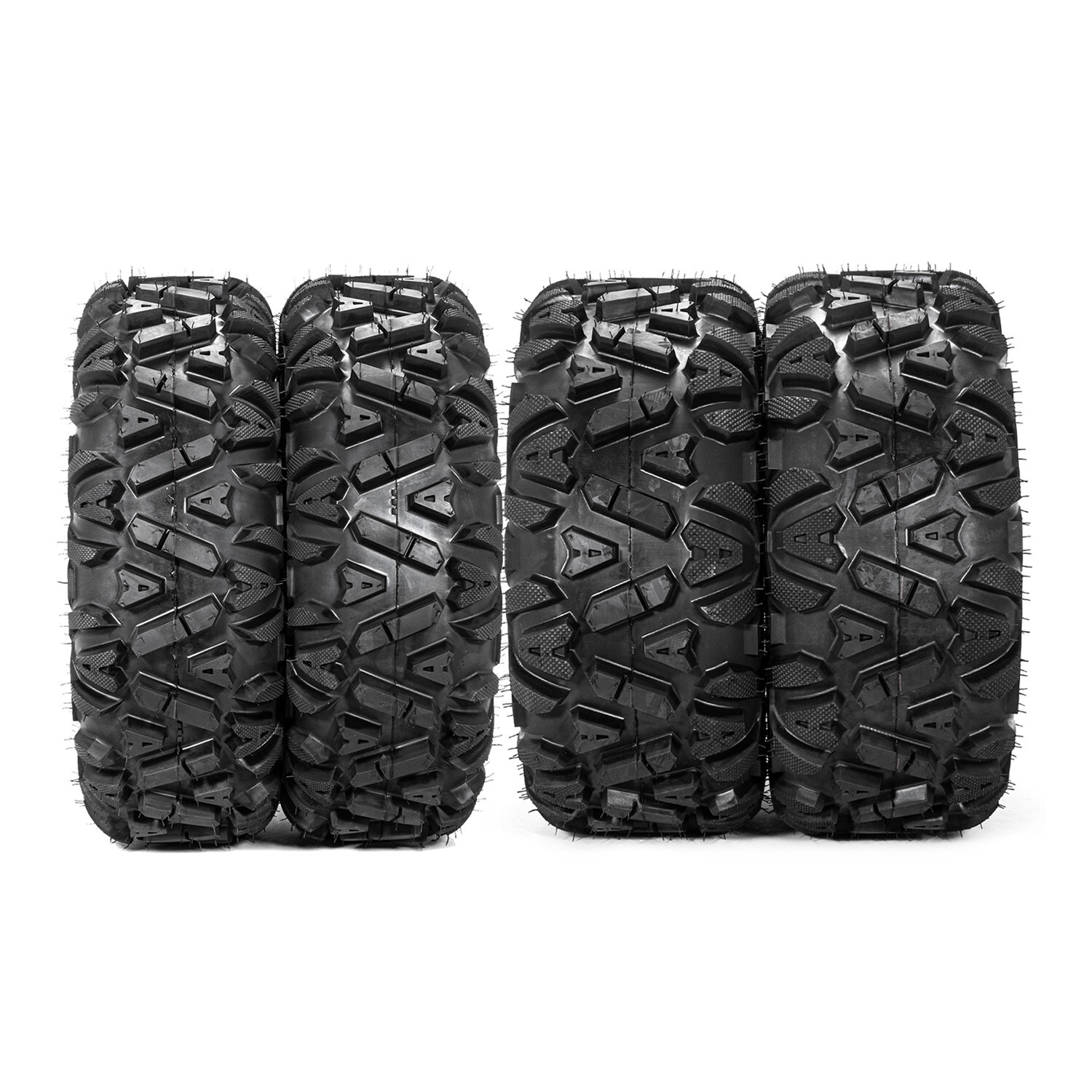 26x9x12 26x11x12 Set of 4 ATV UTV Mud Tires 26x11-12 26x9-12 Front Rear Full Set