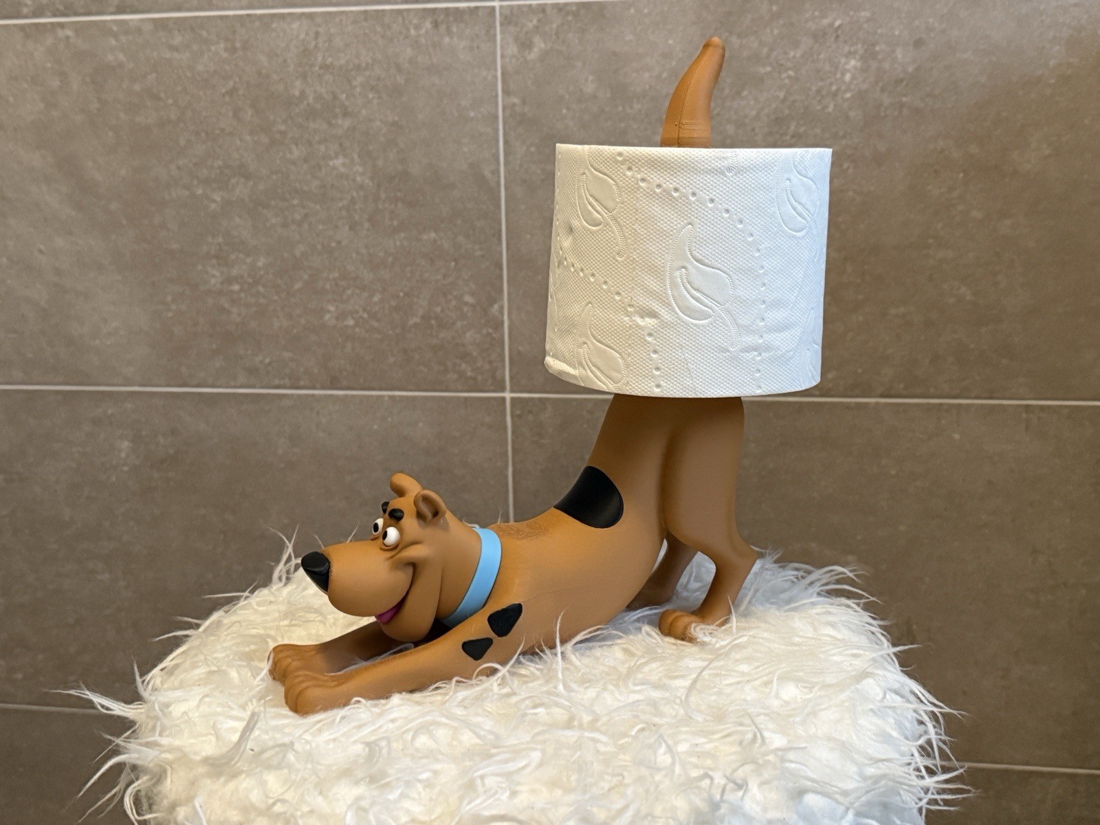 Scooby-Doo Toilet Paper Holder 3D Printed Decoration for Bathroom 10 inches