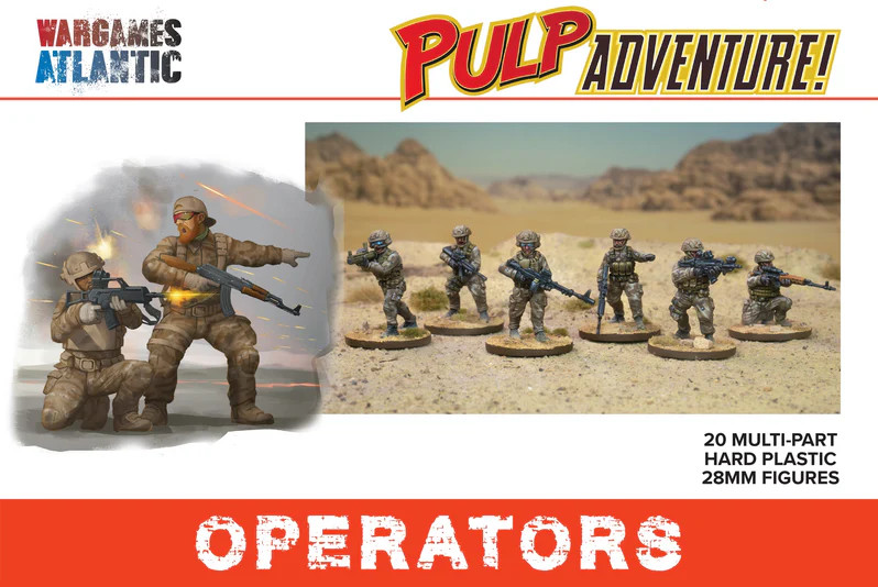 Pulp Adventure: Operators by Wargames Atlantic