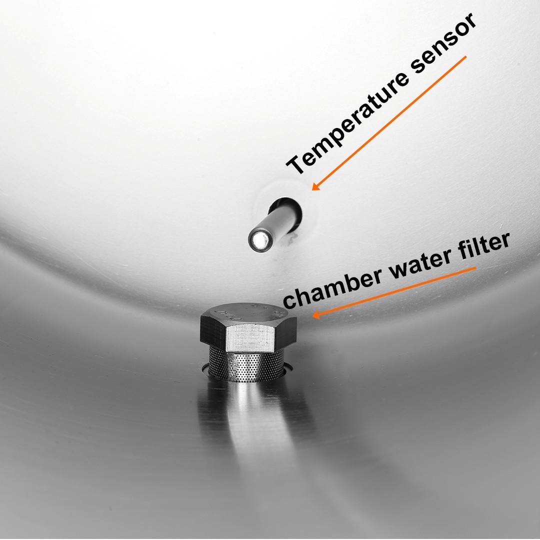 22L Autoclave Steam Sterilizer High Pressure Temperature with Drying Function