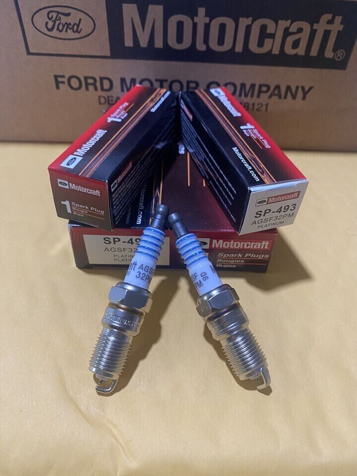 8Pcs Motorcraft SP-493 Platinum SPARK PLUGS AGSF32PM For Ford 4.6L 5.4L V8