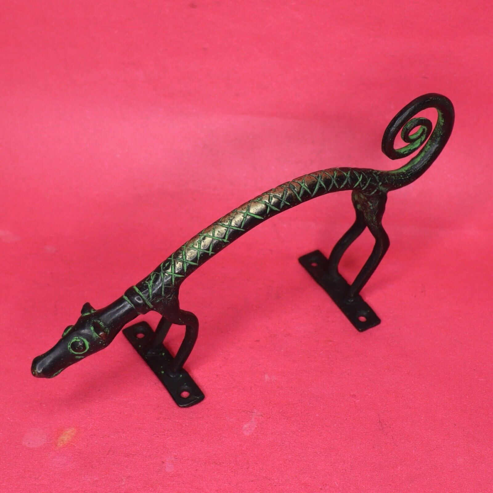 Unique Animal Shape Antique Vintage Style Handmade Brass Door Pull Knob Handle