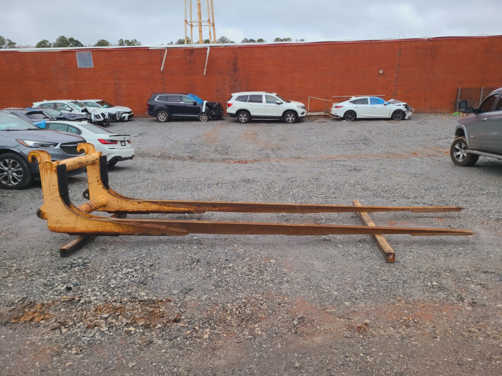 WHEEL LOADER SASFORKS SAS FORKS 4493-162 LONG FORKS 16 FOOT - READ NOTES!!!