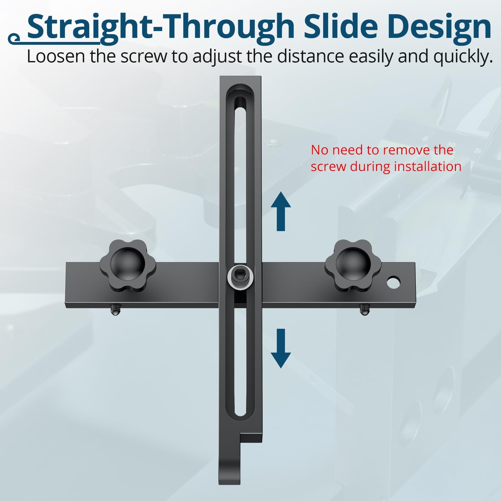 Digital Table Saw Gauge | Straight-Through Chute Design | 0.01mm Precision Di...
