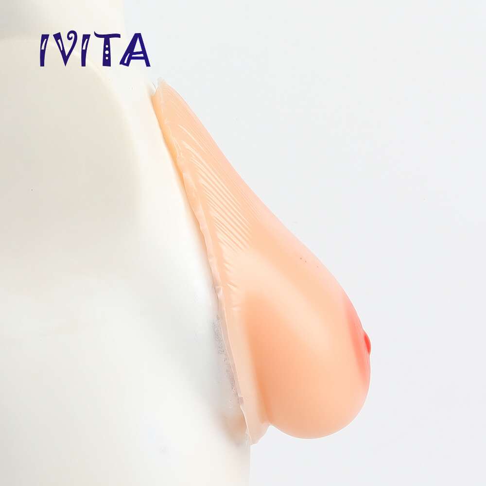 A-EE Cup Teardrop Self-adhesive Long Silicone Breast Forms CD TG Bra Enhancers