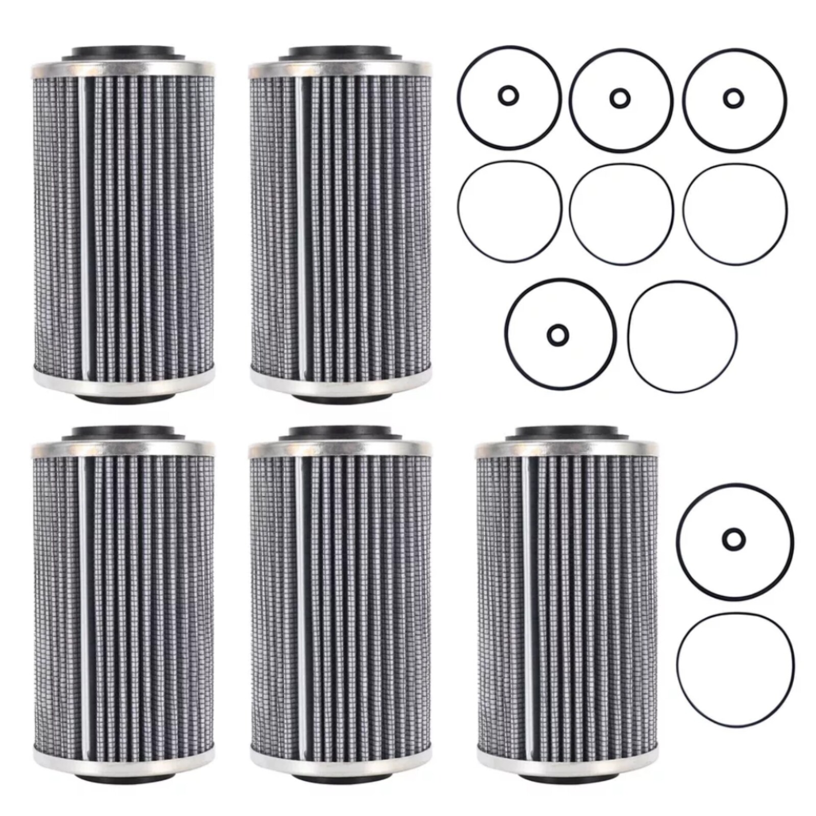 420956744 Oil Filter W/O-rings For Sea-Doo BRP 130hp 300hp GTI RXT RXP GTX 5Pcs