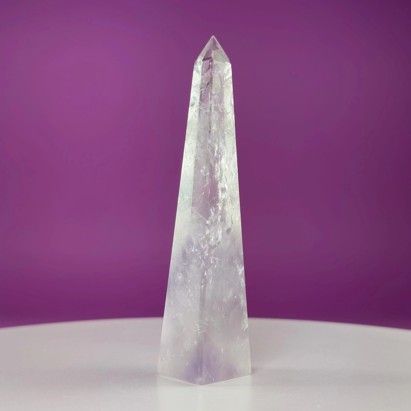 Amethyst Obelisk 118g Natural Crystal Tower Purple Amethyst Point