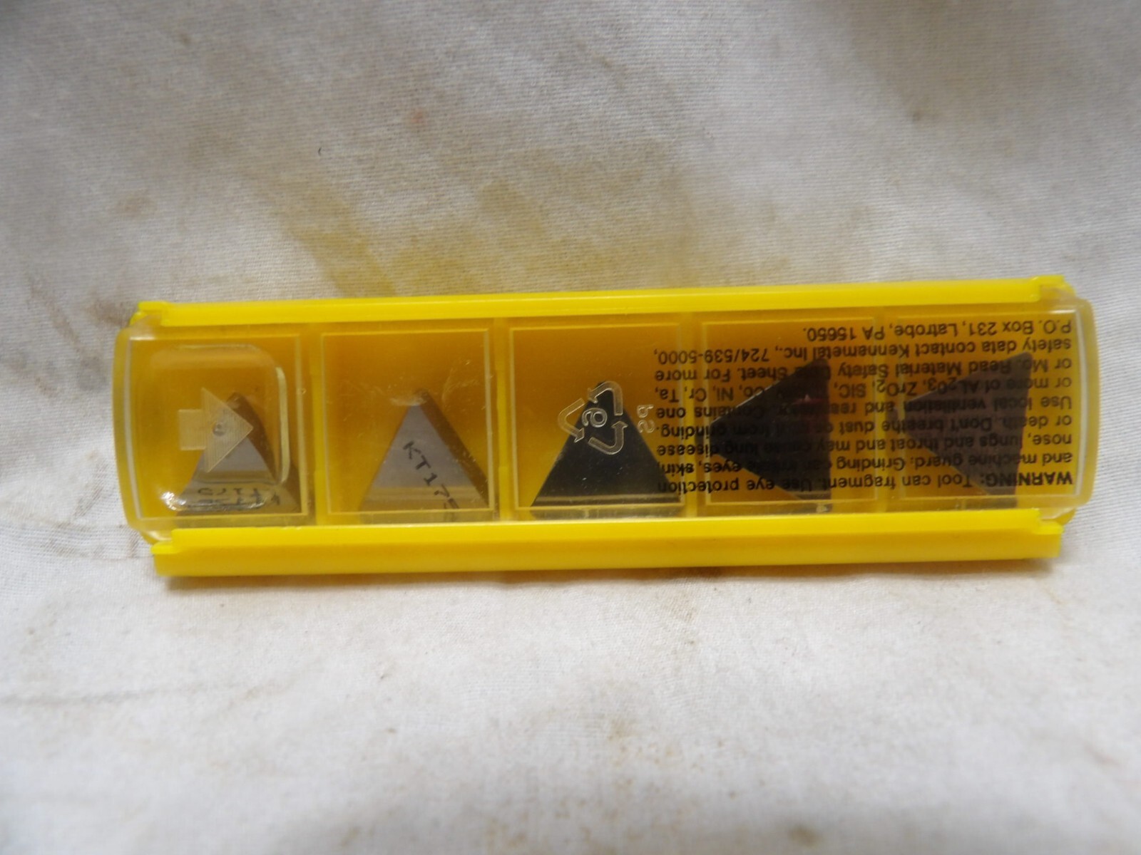 Kennametal TPG322T Carbide Inserts (Qty of 5)