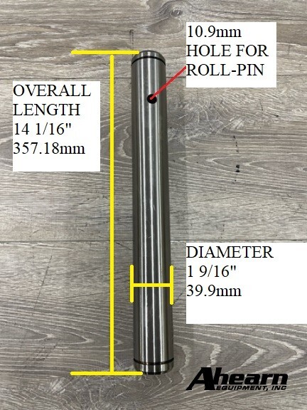 MAIN THUMB PIN FITS KUBOTA KX121 KX91 KX71 WITH WERK BRAU THUMB NONGREASABLE