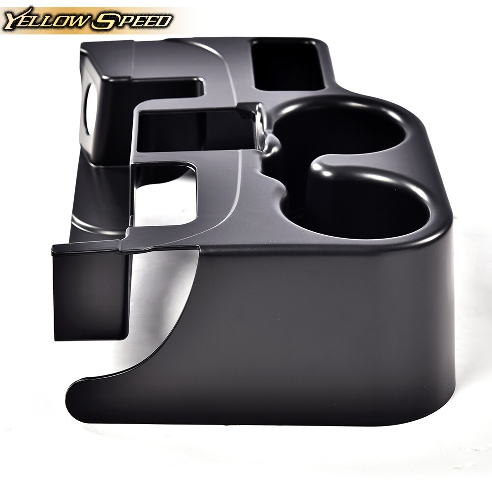 Fit For 2003-2012 Dodge Ram 1500 2500 3500 Center Console Cup Holder Matte Black