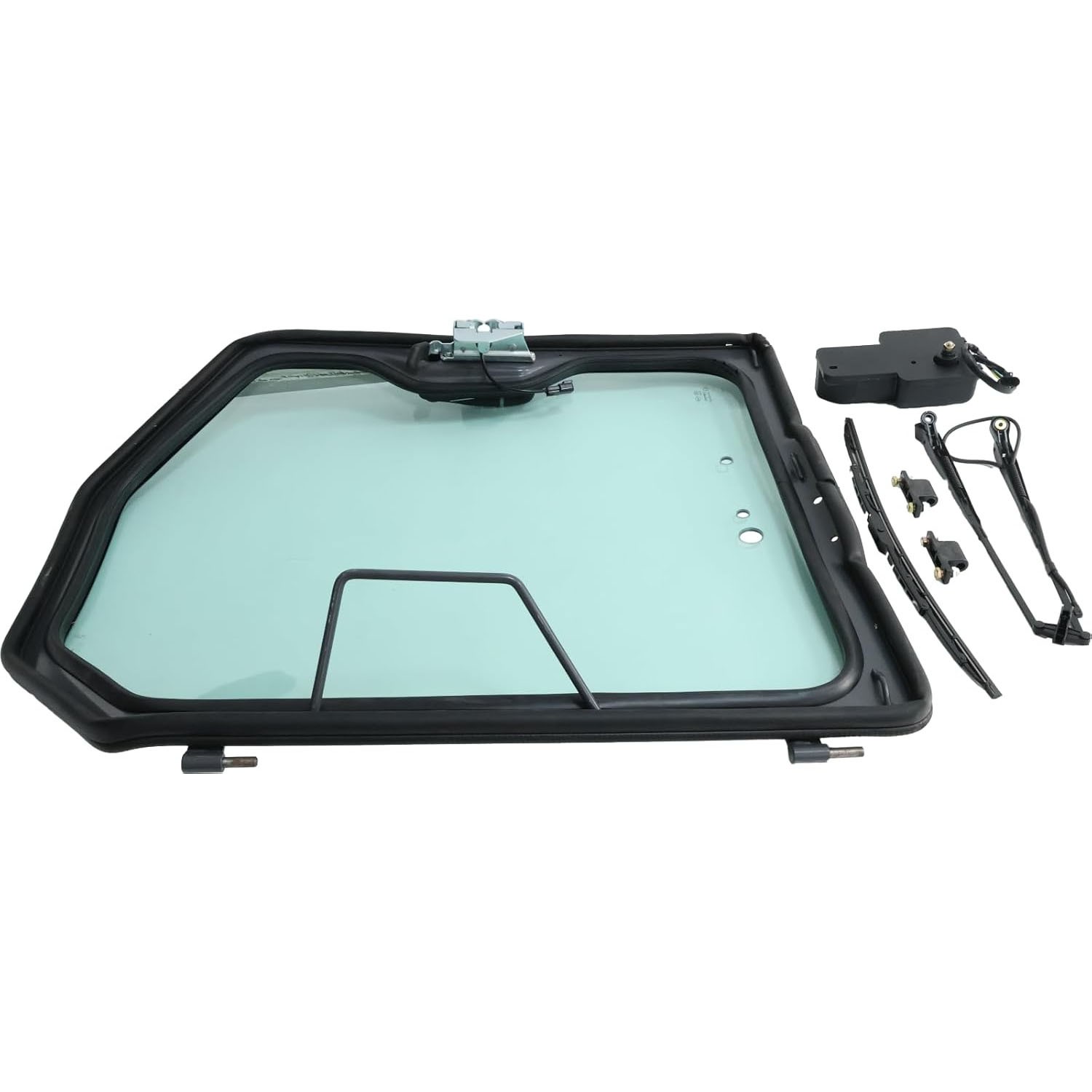 Cab Door Assembly w/ Wiper 6730822 for Bobcat S175 S205 S220 S300 T110 T300 773