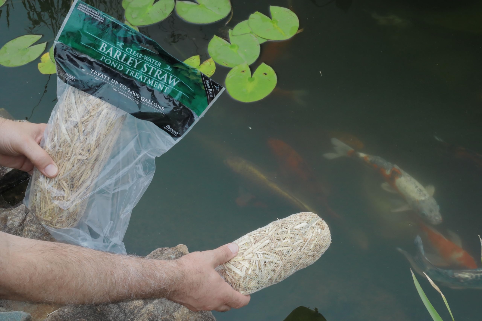 Summit 130 Clear-water Barley Straw Bales 2-Pack