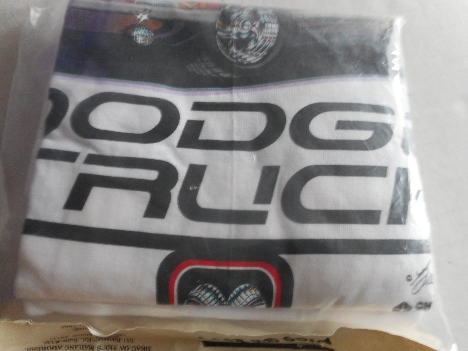 Vintage 1995 Dodge Ram Tough Truck T-Shirt Size Large Mint in Sealed Bag