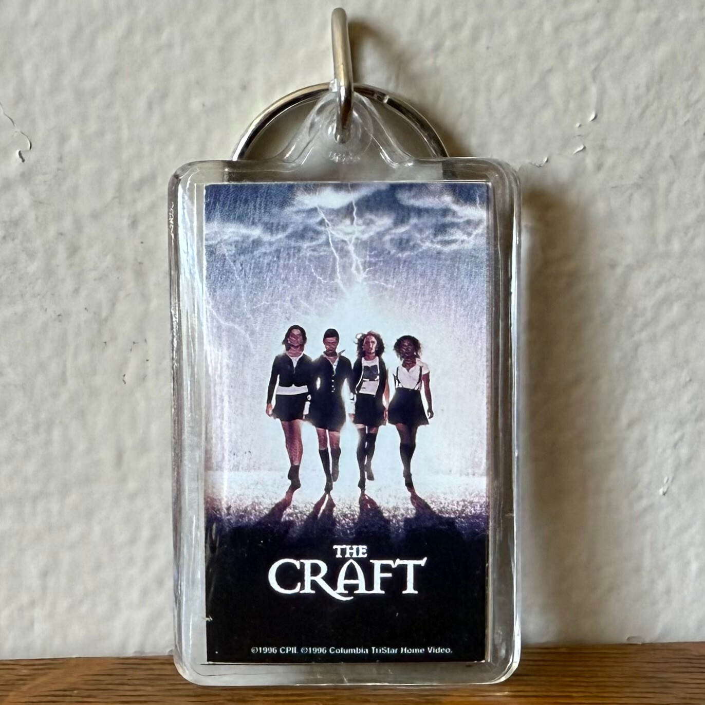 THE CRAFT MOVIE 1996 Premier Columbia Pictures Promo Keychain  Keyring RARE