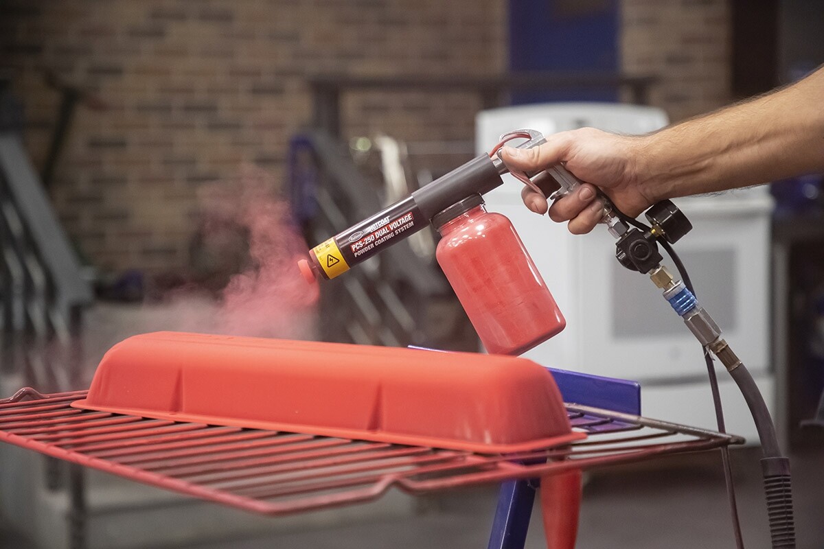 Hotcoat PCS-250 Economical Dual Voltage Powder Coating Gun Standard 120v 60 Hz