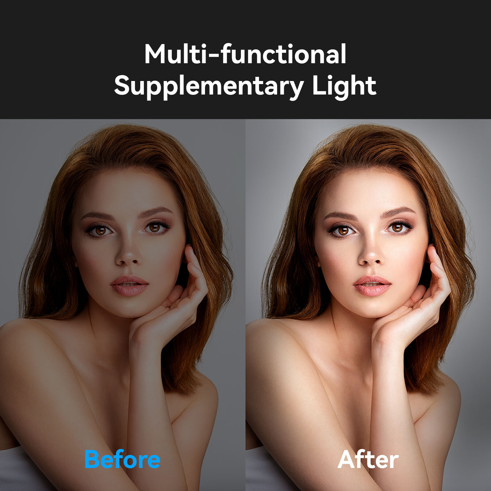 SmallRig P96 LED Video Light 2200mAh 2700-6500K Mini Vlog Camera / Phone Light