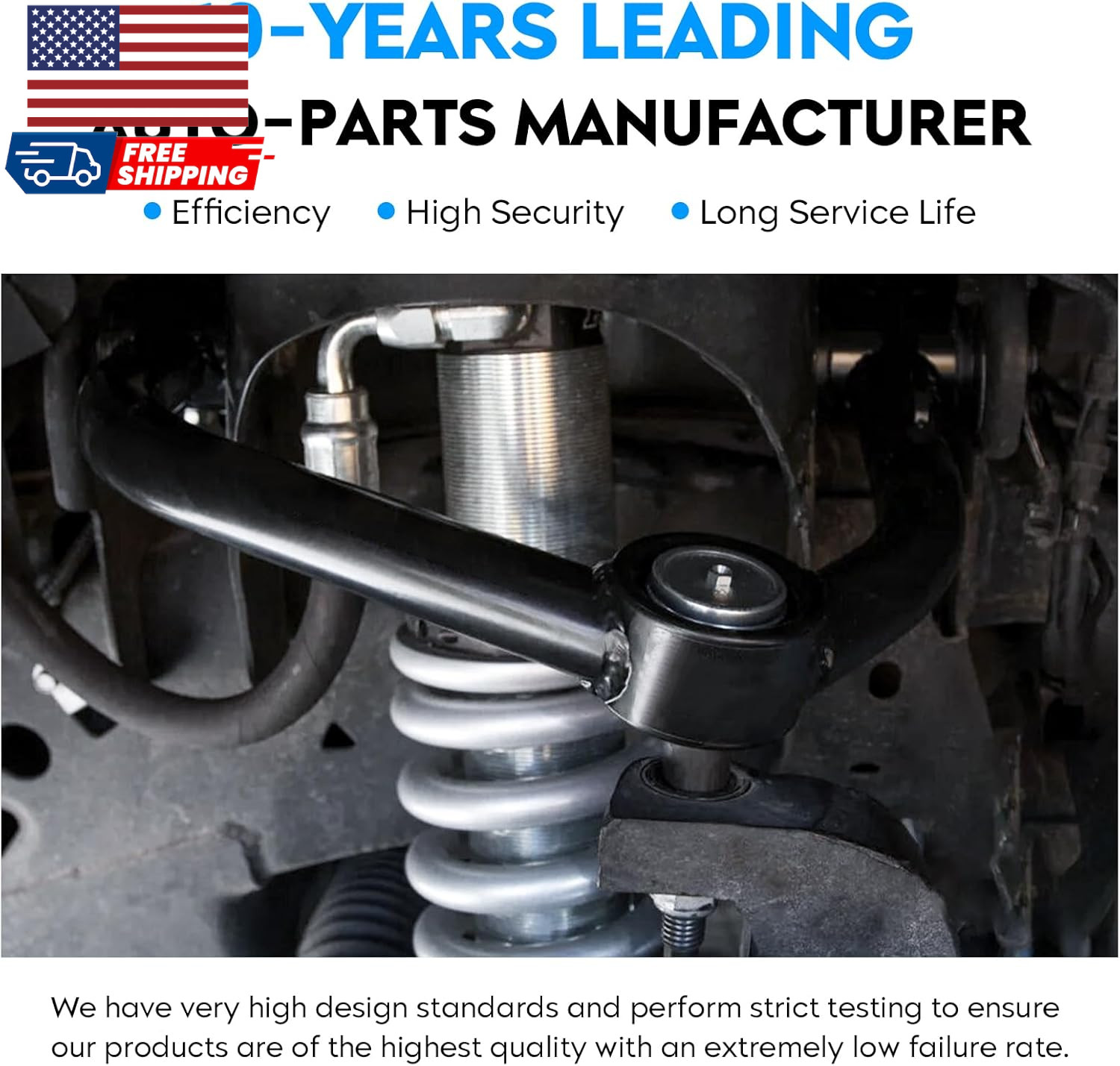 Front Lower Control Arm + End Link for Nissan Rogue 2008-2013 & Select 2014-2015