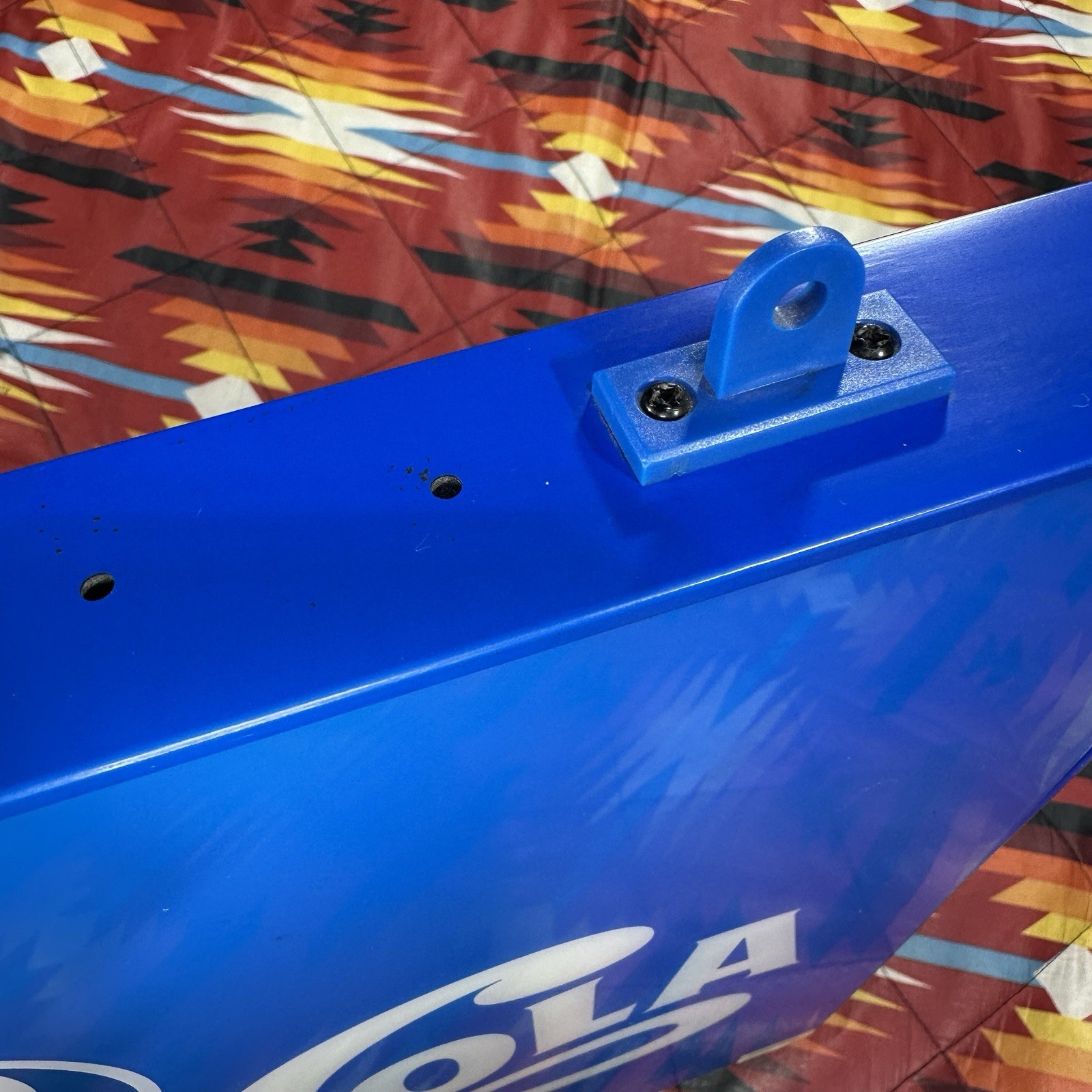 Blue Pepsi Cola Open Light Up Sign 20”x 16.5” (Power Cord Not Included) TESTED!