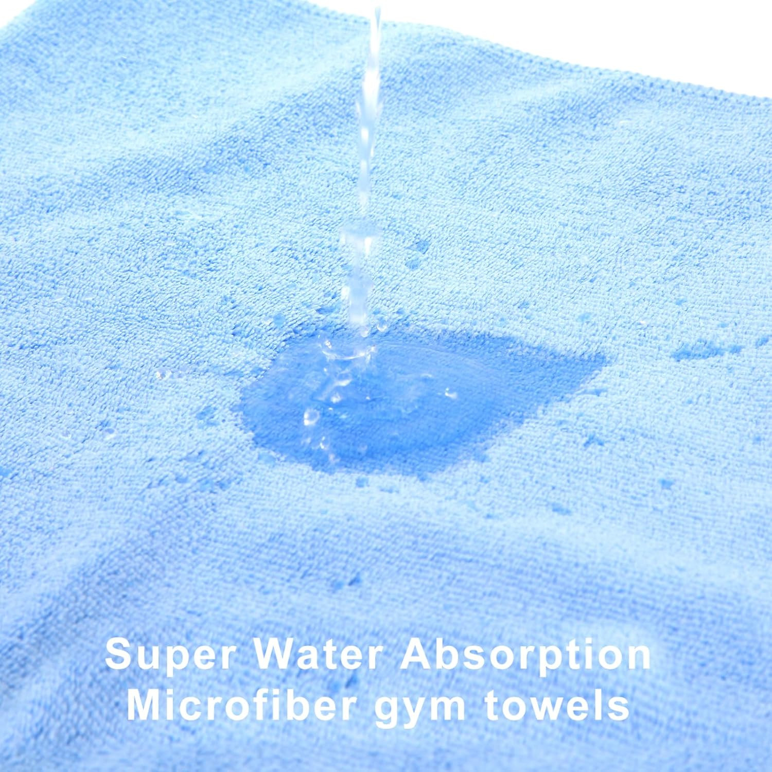 Microfiber Gym Towel Set for Sports Fitness, Workout, Yoga, Sweat Towel for Gym,