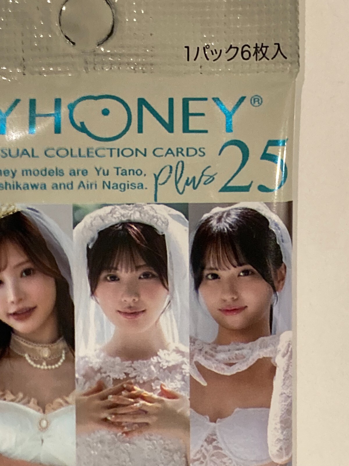JUICY HONEY PLUS 25 Trading Card 1 pack new Bikini JAPANESE AV IDOL 6 pieces