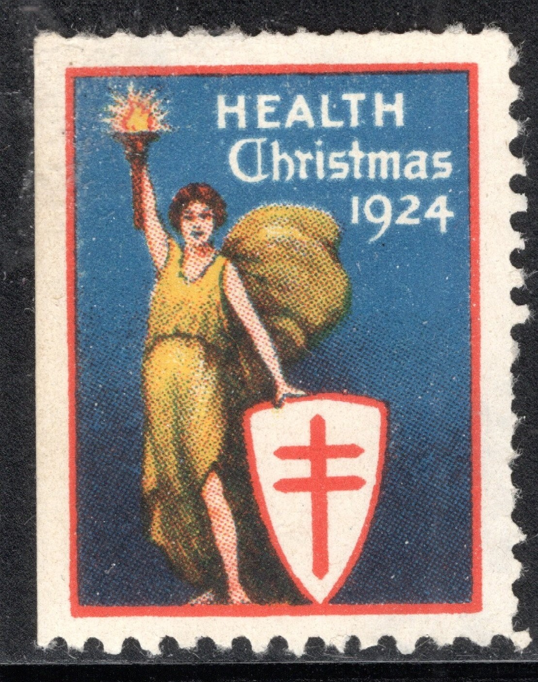 US Stamp Scott #WX32, Christmas Seals 1924, Single, MLH