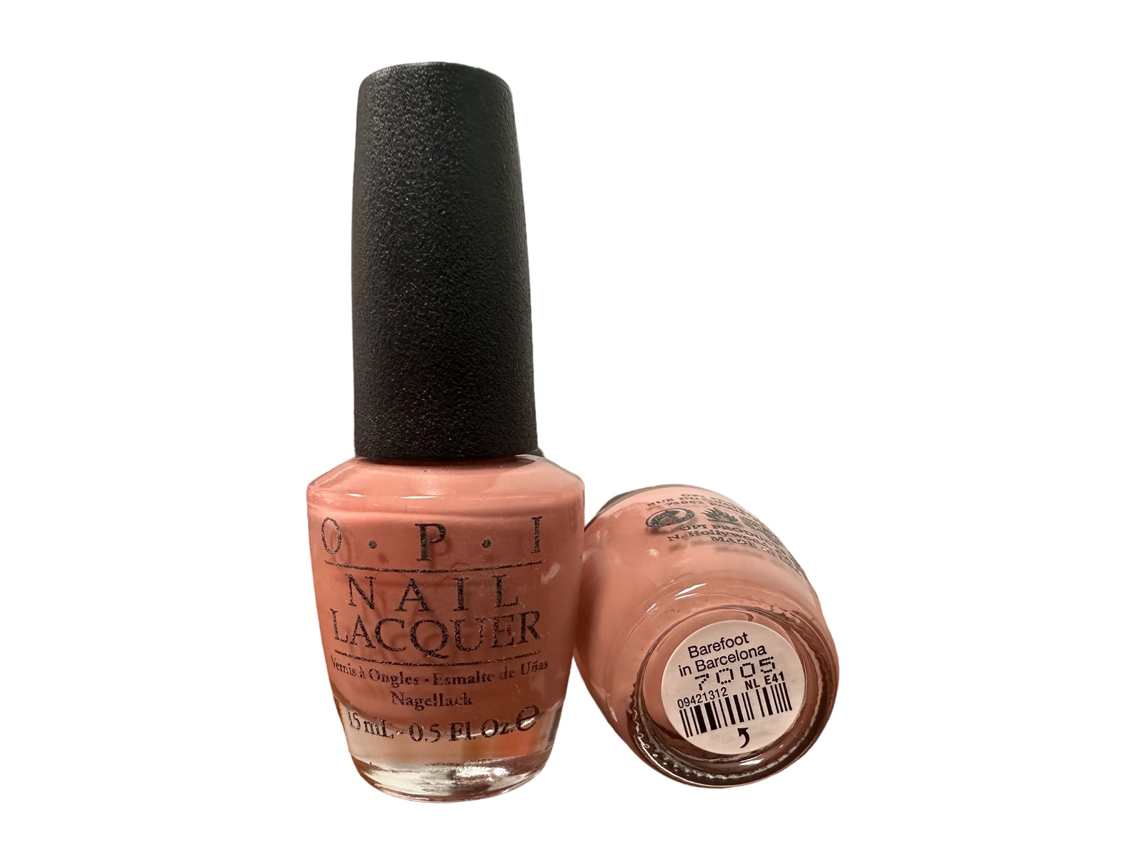 OPI Barefoot In Barcelona 0.5oz Nail Polish (NL E41) Neutral Beige Pink