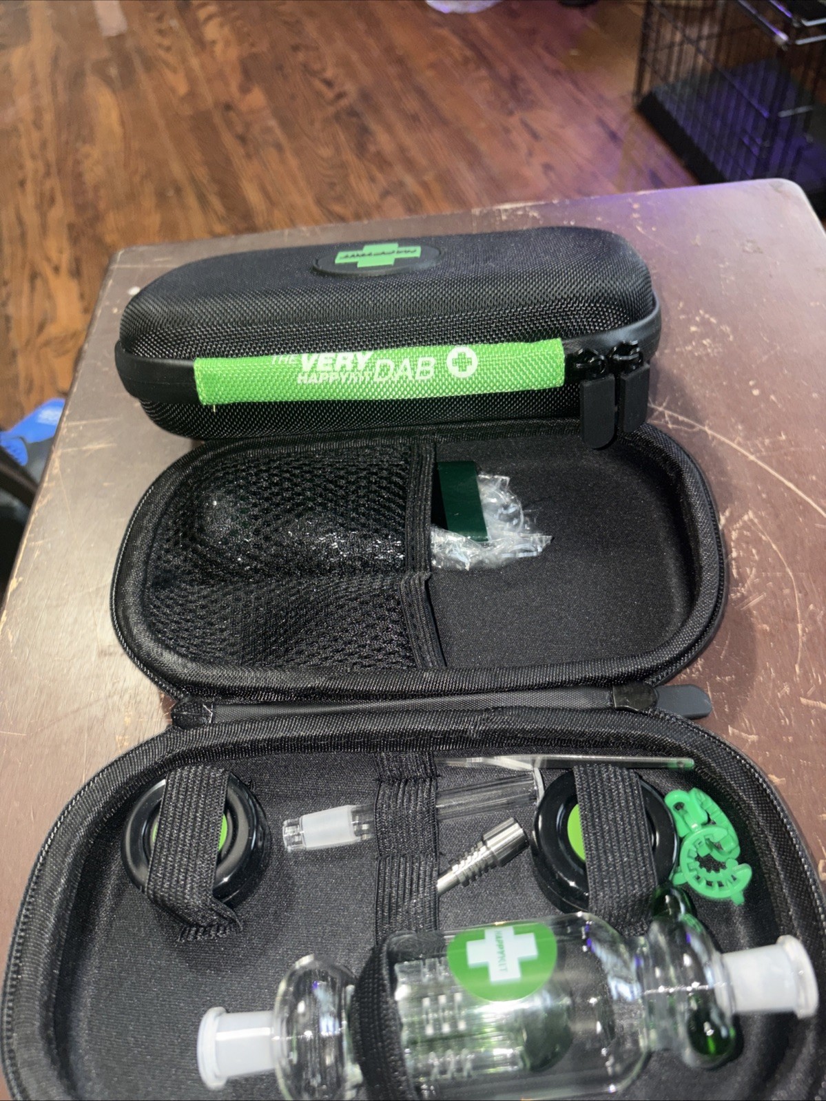 HAPPY DAB KIT GREEN & BLACK NEW WITHOUT TGS Free Shipping