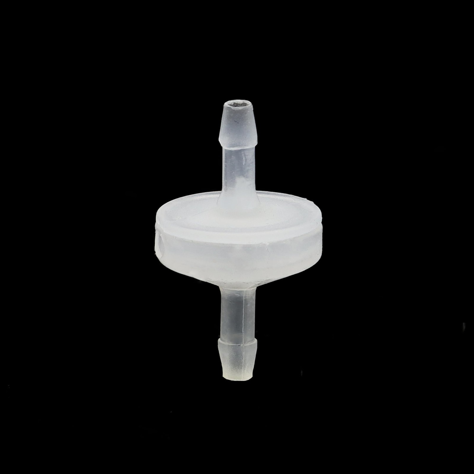 10 Pack 1/8 inch Plastic Check Valve, One Way Barb Hose Inline Non Inch