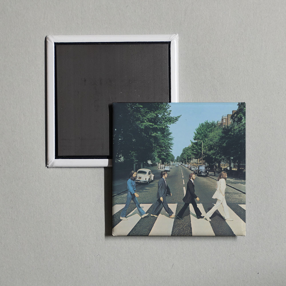 The Beatles - Abbey Road (Remastered) Album Cover Locker Fridge Magnet