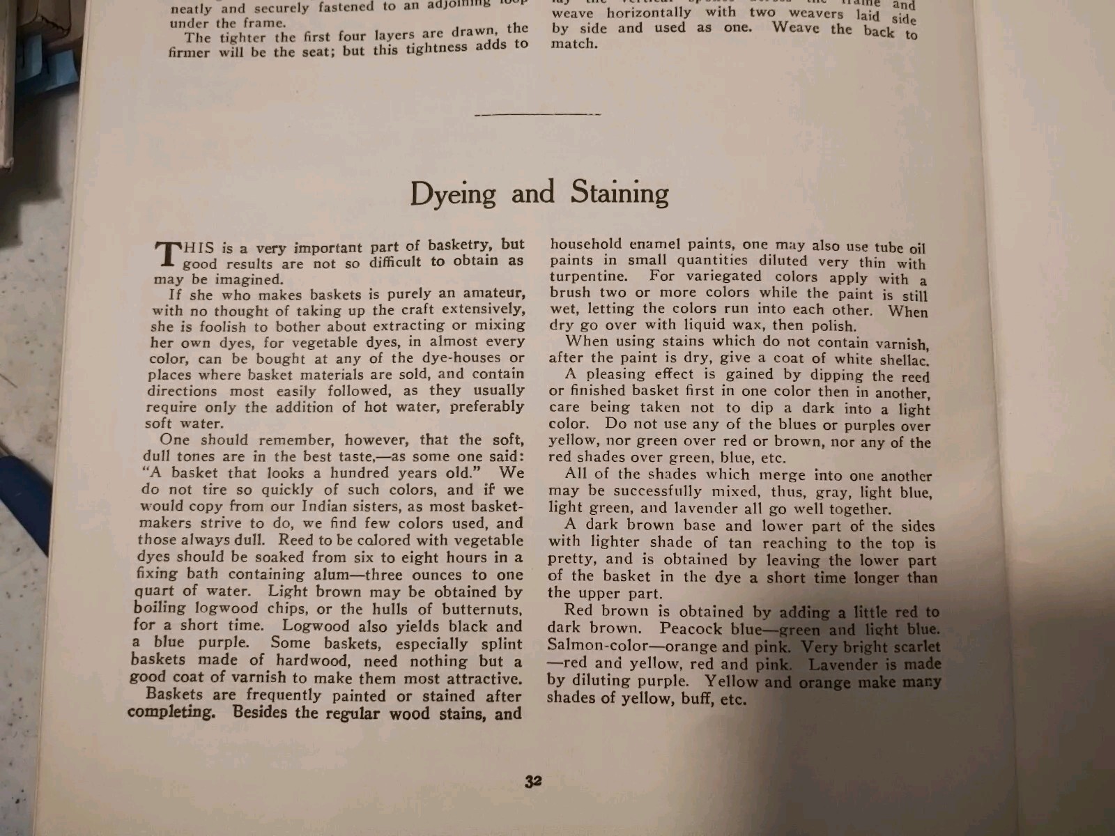 Vintage Priscilla Basketry Book No 1 (1924)