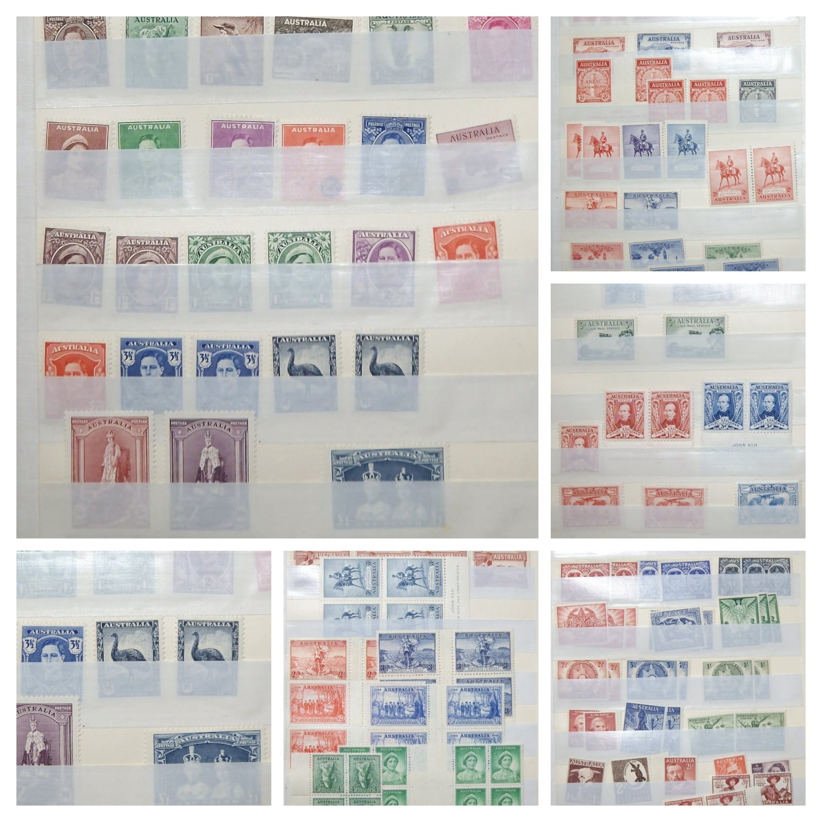 AUSTRALIA 1928 Onwards Collection - Fine UMM/MM + Marginals - £750+