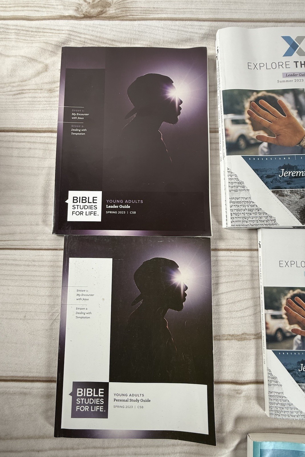 LOT OF Explore & Bible Studies For Life LifeWay Adults Leader/Personal Mixed