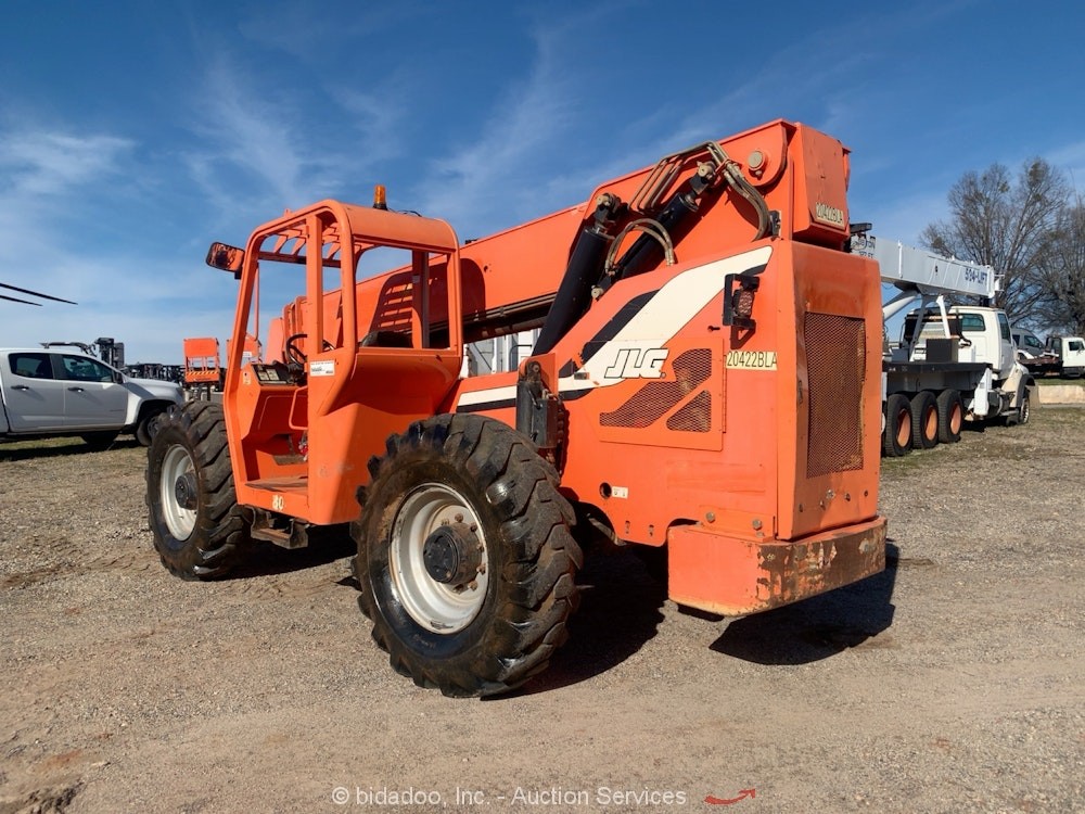 2015 Skytrak 8042 42' 8,000 lbs Telescopic Reach Forklift Telehandler bidadoo