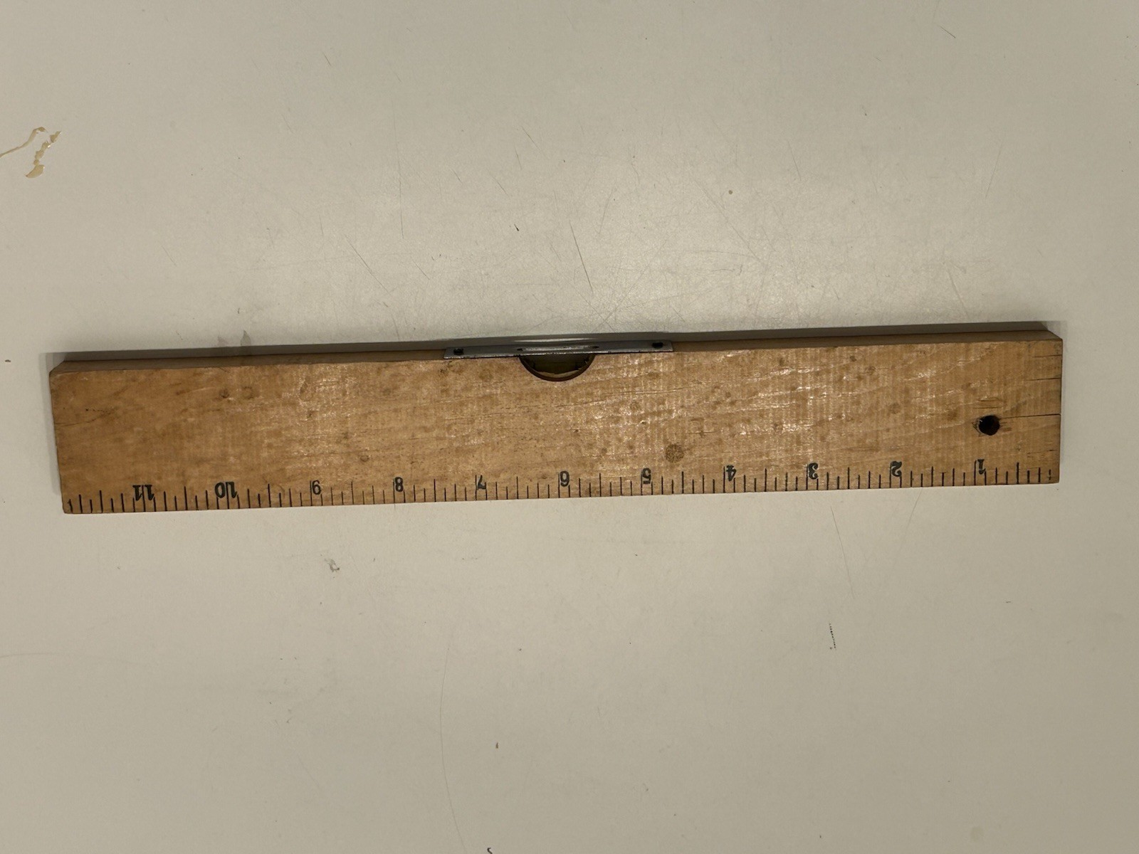 Vintage Wood 12 Inch Level Tool Johnson Levels No. 12 Milwaukee Wis. - USA Made