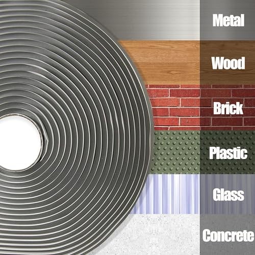 Butyl Tape Black 3/4 Inch x 33Ft Pack Tight Seal for Leak Proof 3/4" Black 2