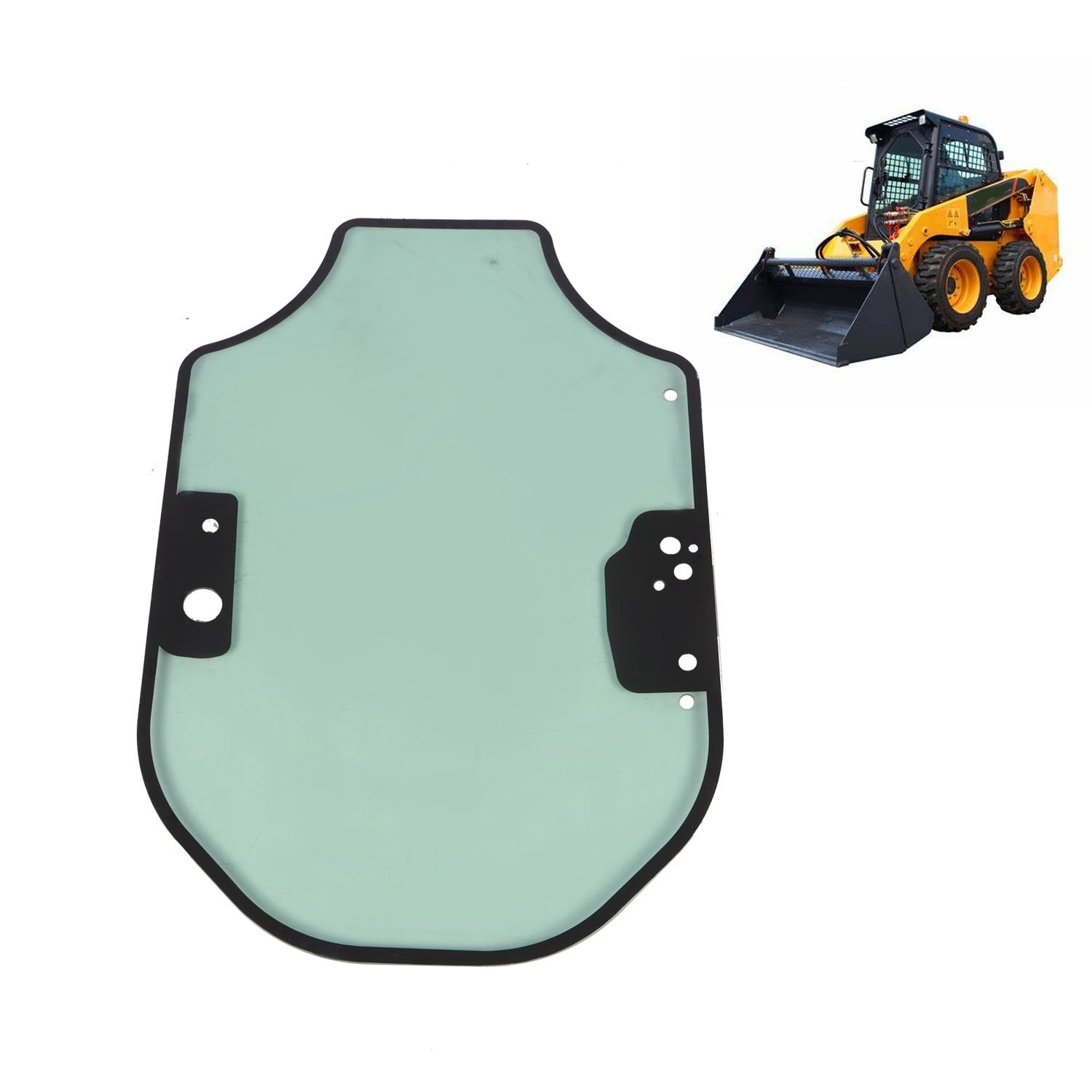 345-6230 Cab Glass Door For Caterpillar Skid Steer 297D2 297DXHP 297D2XHP