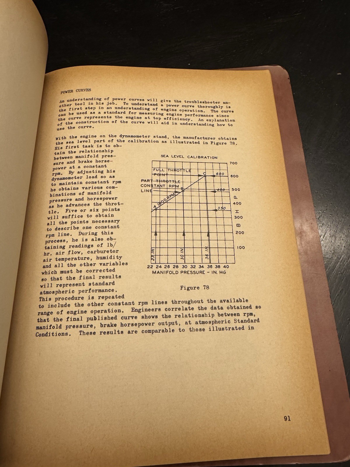TWA MAINTENANCE ENGINE PERFORMANCE R-3350 Training Manual RARE NICE MUST HAVE