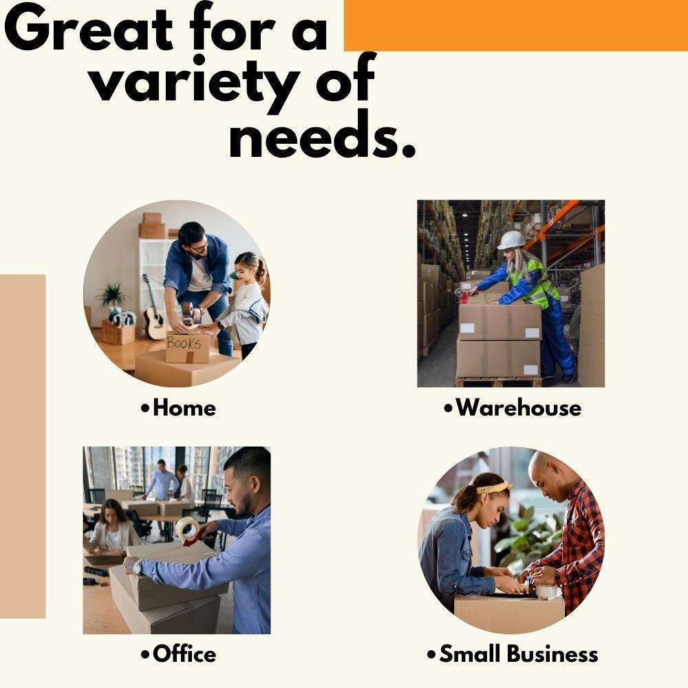 1" x 60 Yards, Ivory General Purpose Utility Grade Masking Tape - 24 Rolls