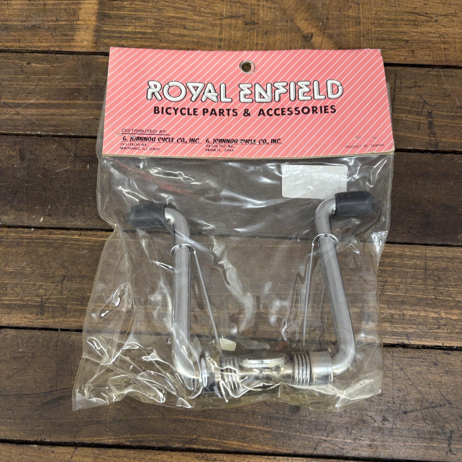 Vintage BMX Kick Scooter Kickstand NOS Double Leg Bicycle Center Mount 80s