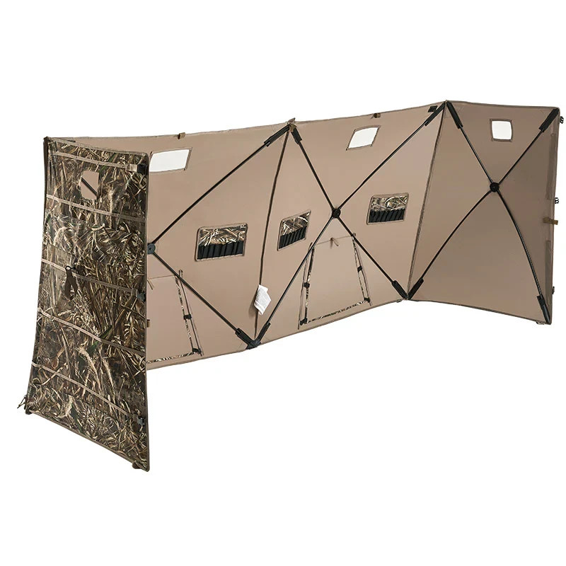 Modular Panel Hunting Blind | A-Frame Pop Up Duck & Goose Blinds | Portable 3-4